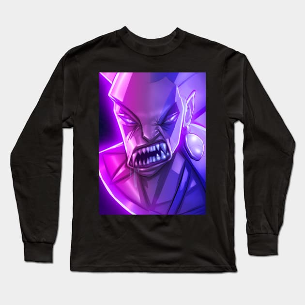 Muntu Warriors - Fang Inner Beast Collection Long Sleeve T-Shirt by Beckley Art